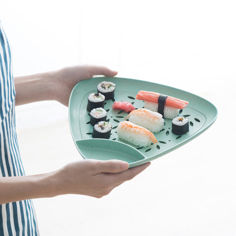 Japanese Sushi Plate & Dish Set - Crackleglaze – zen minded