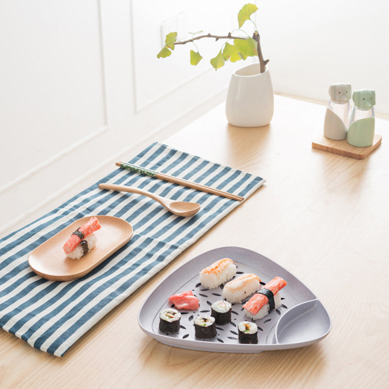 Japanese Sushi Plate & Dish Set - Crackleglaze – zen minded